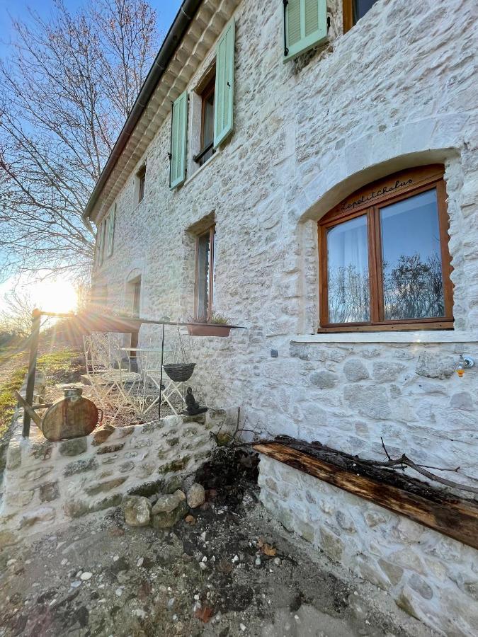 Le Petit Chalus Grand Gite Forcalquier Exteriör bild